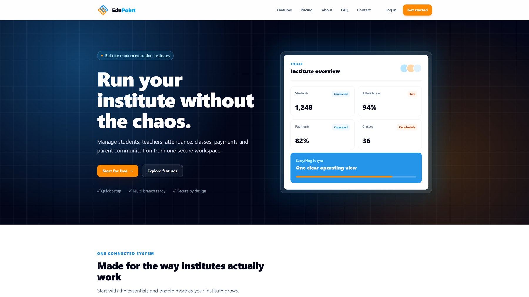 EduPoint: One platform for modern institutes preview